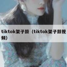 tiktok架子鼓（tiktok架子鼓视频）