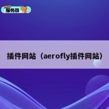 插件网站（aerofly插件网站）