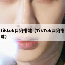 tiktok网络搭建（TikTok网络搭建）