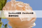 facebook股票（facebook股票即时走势）