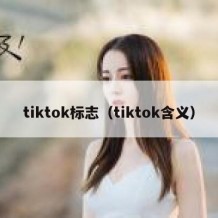 tiktok标志（tiktok含义）