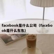 facebook是什么公司（facebook是什么东东）