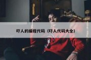 吓人的编程代码（吓人代码大全）