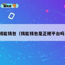 钱能钱包（钱能钱包是正规平台吗）