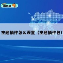 主题插件怎么设置（主题插件包）