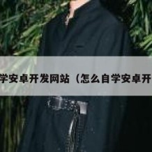 自学安卓开发网站（怎么自学安卓开发）