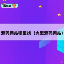 源码网站哪里找（大型源码网站）