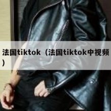 法国tiktok（法国tiktok中视频）