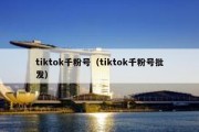 tiktok千粉号（tiktok千粉号批发）