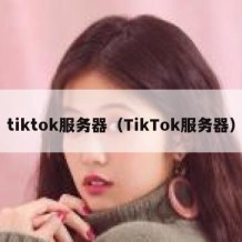 tiktok服务器（TikTok服务器）