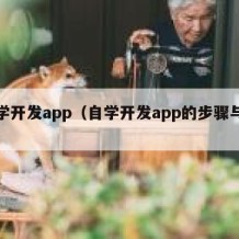 自学开发app（自学开发app的步骤与步骤）