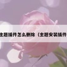 主题插件怎么删除（主题安装插件）