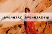 自学软件开发入门（自学软件开发入门书籍）