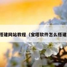 宝塔搭建网站教程（宝塔软件怎么搭建网站）