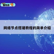 网络节点搭建教程的简单介绍