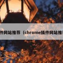 插件网站推荐（chrome插件网站推荐）