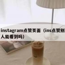 instagram点赞页面（ins点赞别人能看到吗）