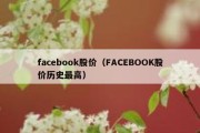 facebook股价（FACEBOOK股价历史最高）