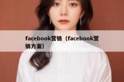 facebook营销（facebook营销方案）