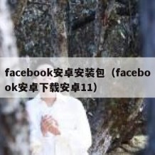 facebook安卓安装包（facebook安卓下载安卓11）