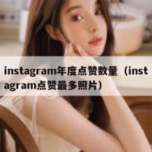 instagram年度点赞数量（instagram点赞最多照片）