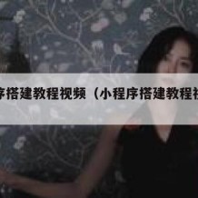 小程序搭建教程视频（小程序搭建教程视频教学）