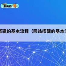 网站搭建的基本流程（网站搭建的基本流程包括）