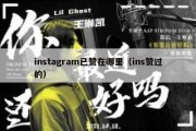 instagram已赞在哪里（ins赞过的）