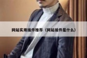 网站实用插件推荐（网站插件是什么）
