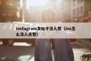 instagram发帖子没人赞（ins怎么没人点赞）