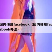 国内使用facebook（国内使用facebook办法）