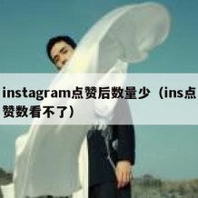 instagram点赞后数量少（ins点赞数看不了）