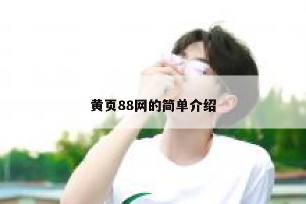 黄页88网的简单介绍 第1张