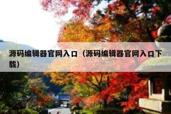 源码编辑器官网入口（源码编辑器官网入口下载） 第1张