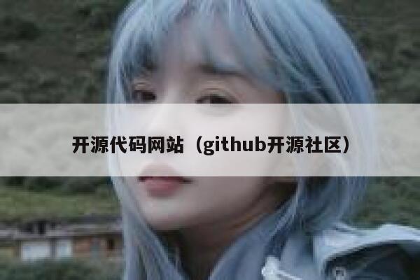 开源代码网站（github开源社区） 第1张