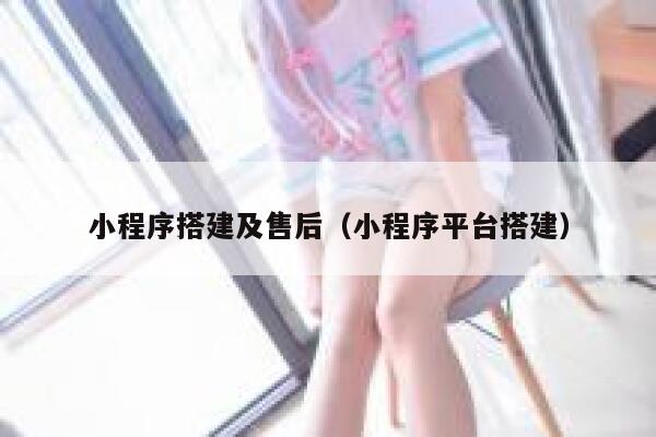 小程序搭建及售后（小程序平台搭建） 第1张