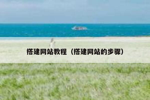 搭建网站教程（搭建网站的步骤） 第1张
