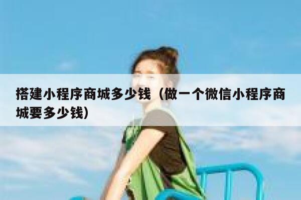 搭建小程序商城多少钱（做一个微信小程序商城要多少钱） 第1张