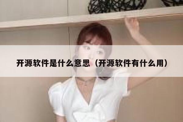 开源软件是什么意思（开源软件有什么用） 第1张