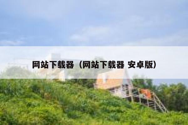 网站下载器（网站下载器 安卓版） 第1张