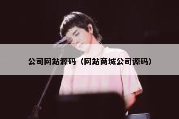 公司网站源码（网站商城公司源码） 第1张