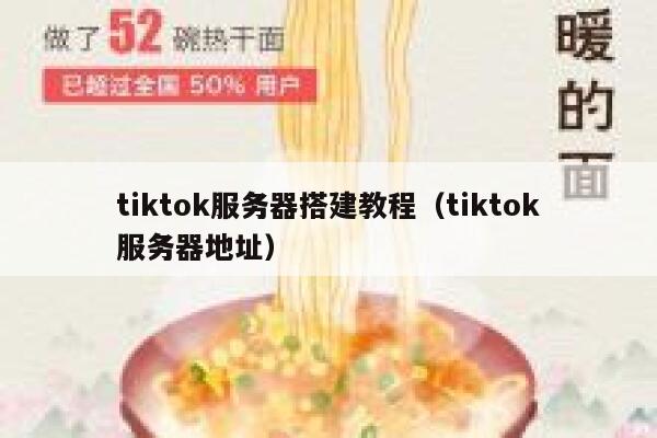 tiktok服务器搭建教程（tiktok服务器地址） 第1张