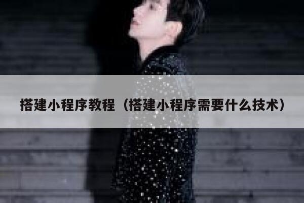 搭建小程序教程（搭建小程序需要什么技术） 第1张