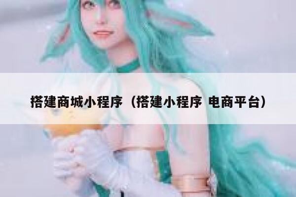 搭建商城小程序（搭建小程序 电商平台） 第1张