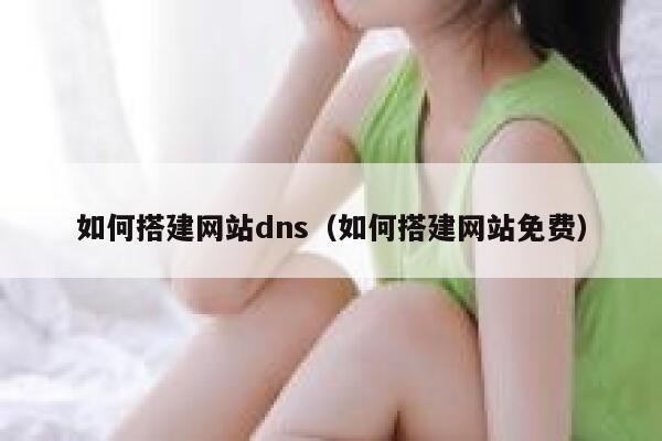 如何搭建网站dns（如何搭建网站免费） 第1张