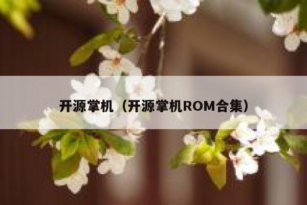 开源掌机（开源掌机ROM合集） 第1张