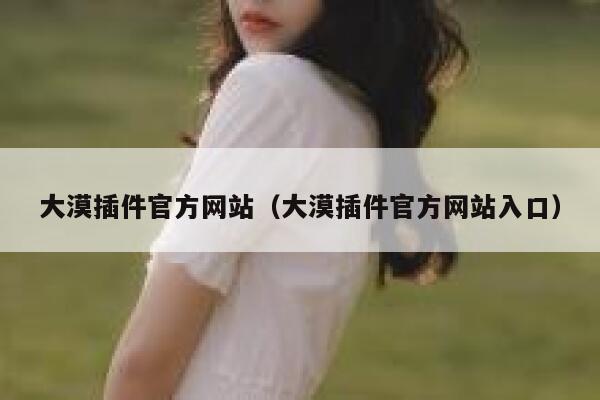 大漠插件官方网站（大漠插件官方网站入口） 第1张