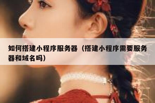 如何搭建小程序服务器（搭建小程序需要服务器和域名吗） 第1张