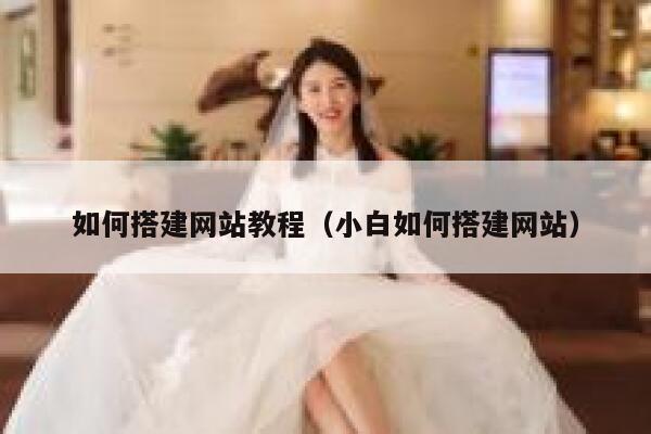 如何搭建网站教程（小白如何搭建网站） 第1张