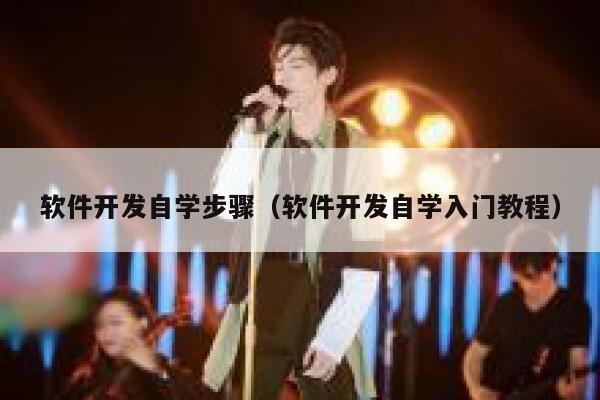 软件开发自学步骤（软件开发自学入门教程） 第1张